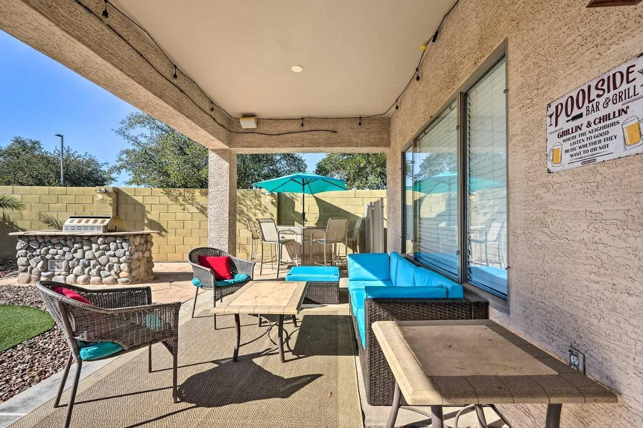 Goodyear Desert Oasis With Patio And Game Room! 0*,